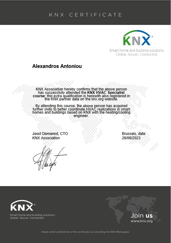 KNX HVAC Specialist