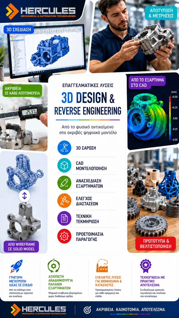 3D-Konstruktion & Reverse Engineering