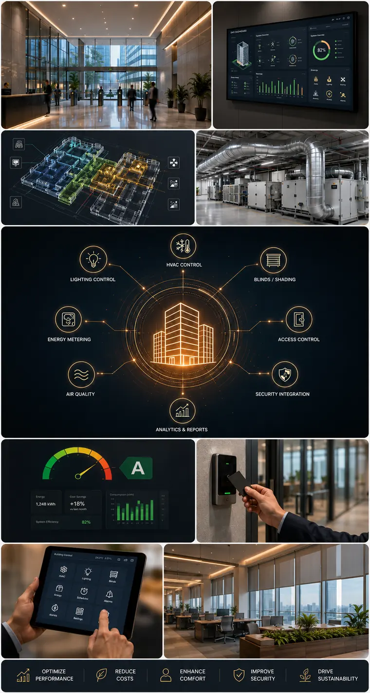 Κτιριακός αυτοματισμός και smart building solutions