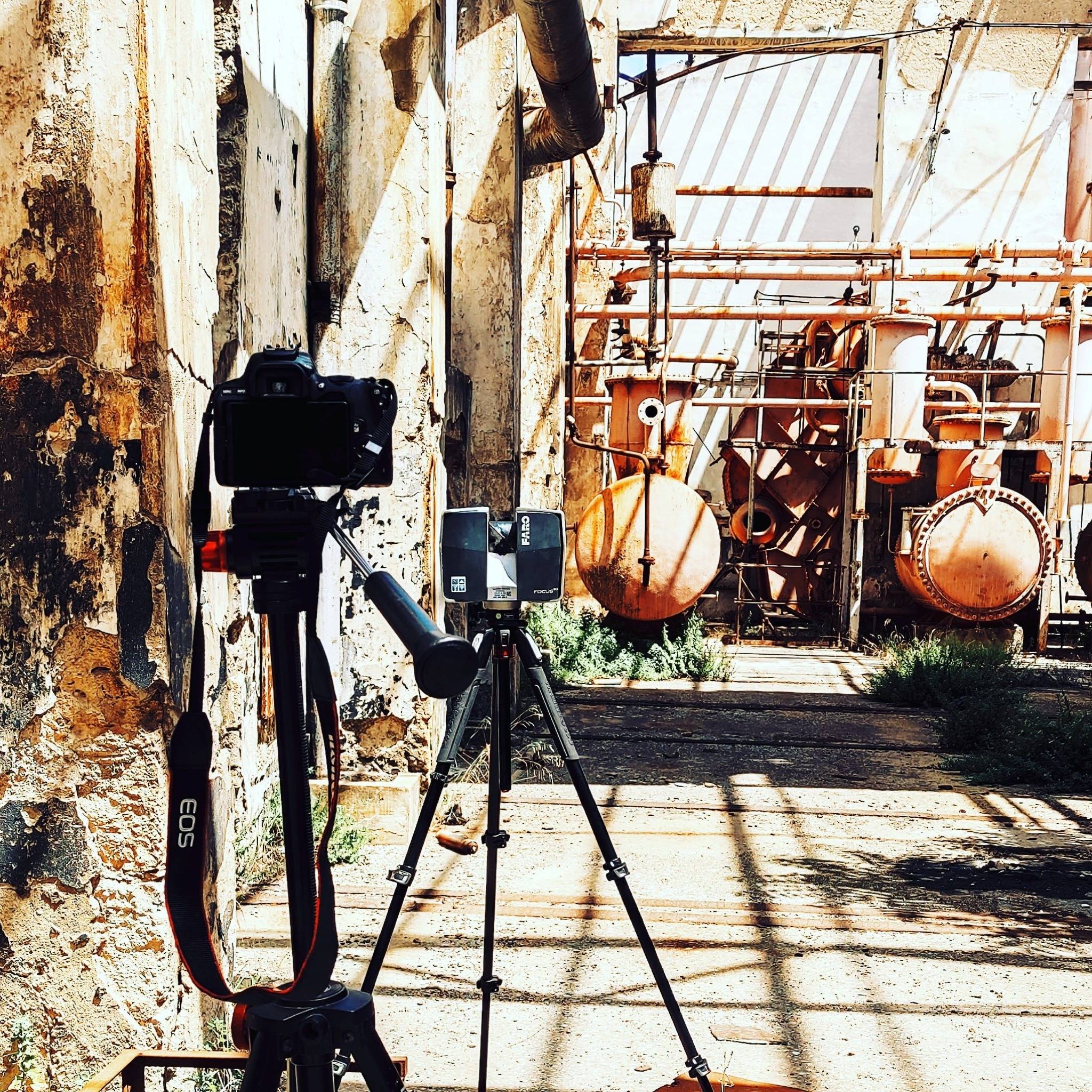 Laser scanning σε βαριά βιομηχανία και μεγάλες εγκαταστάσεις