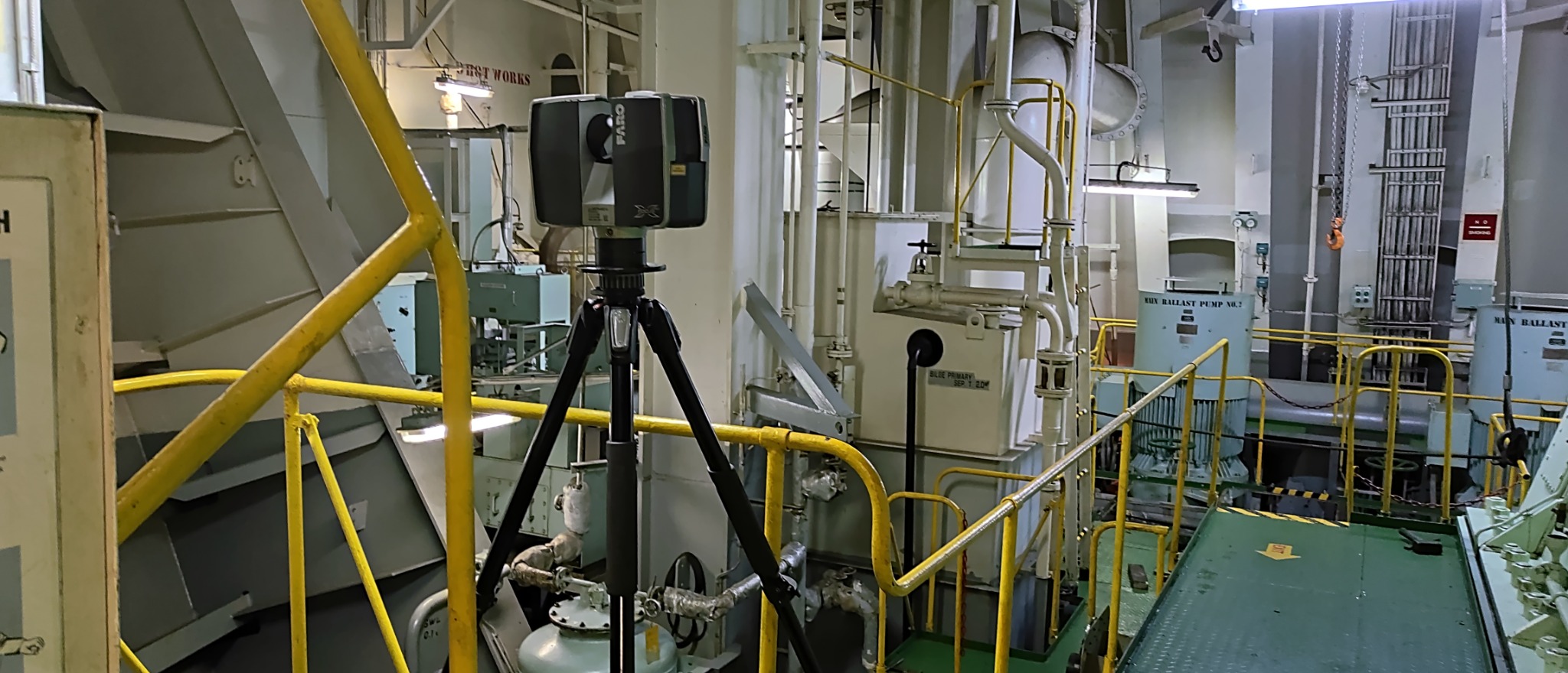 Ναυτιλιακή αποτύπωση μηχανοστασίων και τεχνικών χώρων