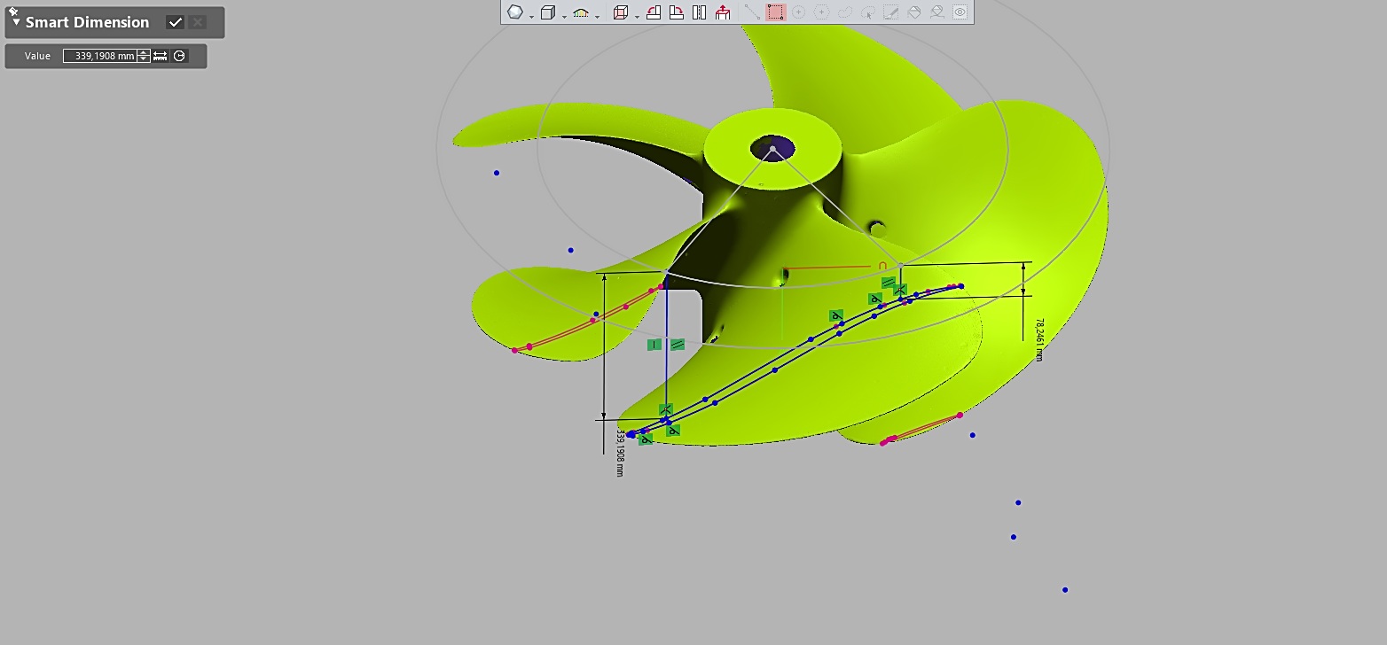 Αποτύπωση και γεωμετρική ανάλυση έλικας